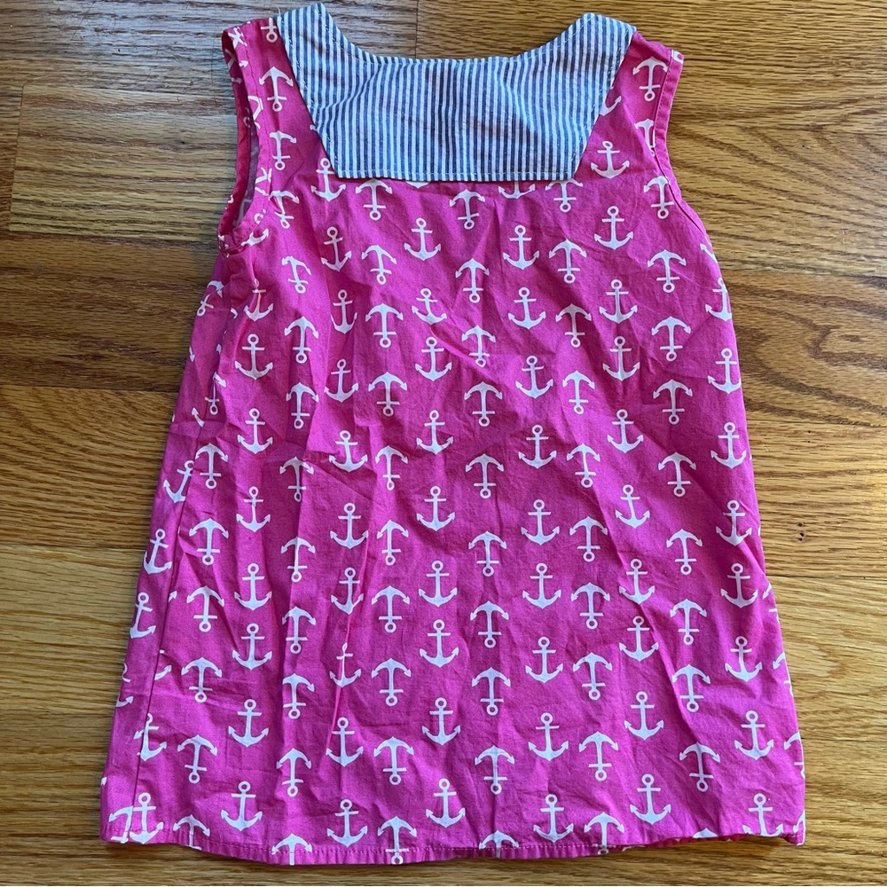 Magic balloon pink anchor dress size 2T - Picture 2 of 4